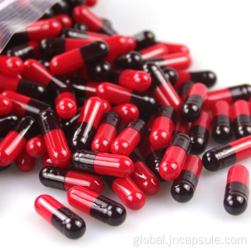 Empty Shell Capsul Empty capsule size 00 red and black color Manufactory